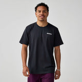 Brooks Graphic t-shirt homme - Noir / Blanc / Slate Grey