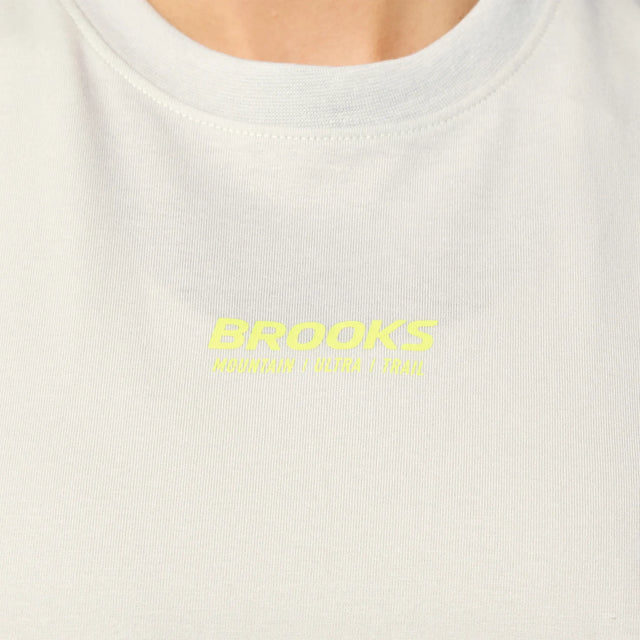 Brooks Graphic t-shirt femme - Blue Fox / Sun Glare
