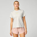 Brooks Graphic t-shirt femme - Blue Fox / Sun Glare