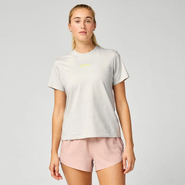 Brooks Graphic t-shirt femme - Blue Fox / Sun Glare