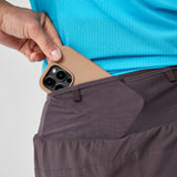 Brooks High Point short de course à pied 3 po 2-en-1 2.0  - Dk Russet