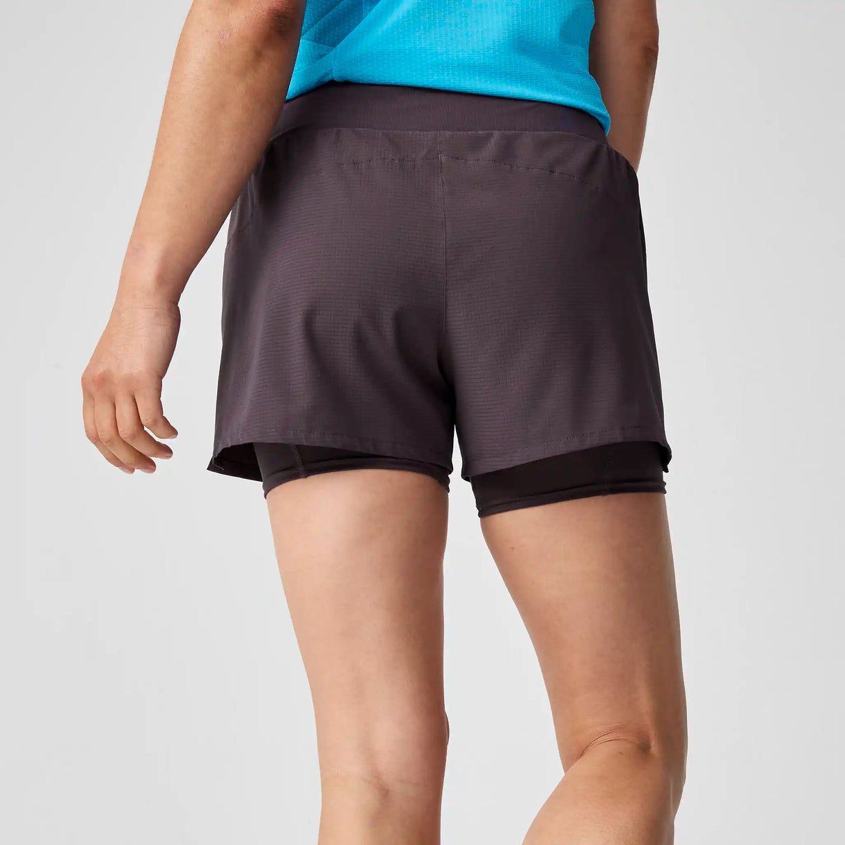Brooks High Point short de course à pied 3 po 2-en-1 2.0  - Dk Russet