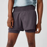 Brooks High Point short de course à pied 5 po 2-en-1 2.0 pour homme - Dk Russet
