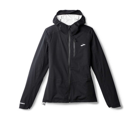 Brooks High Point 2 manteau imperméable de course à pied pour femme - Noir