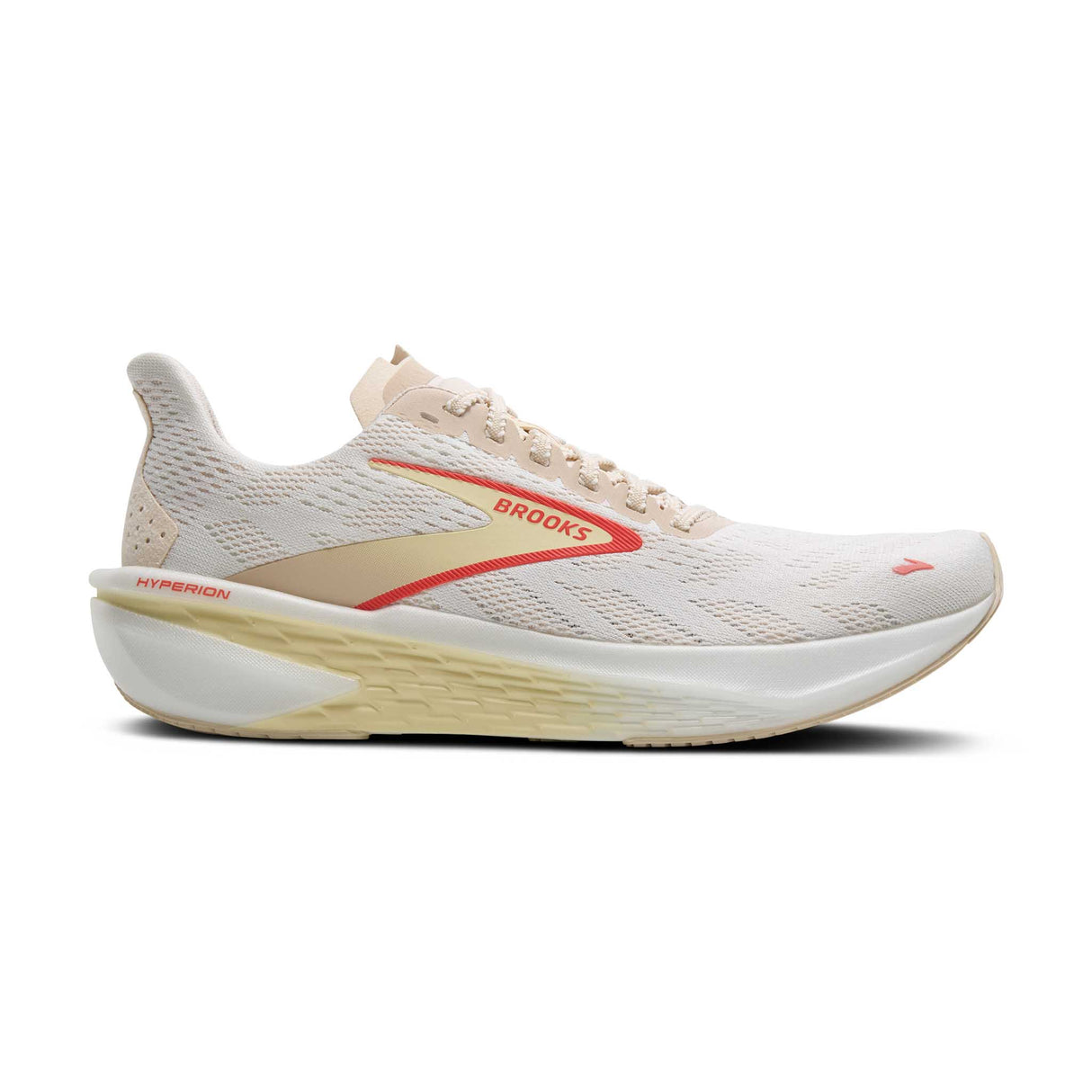 Brooks Hyperion 2 souliers de course à pied femme - White / Peach / Coral