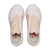 Brooks Hyperion 2 souliers de course à pied femme empeigne - White / Peach / Coral