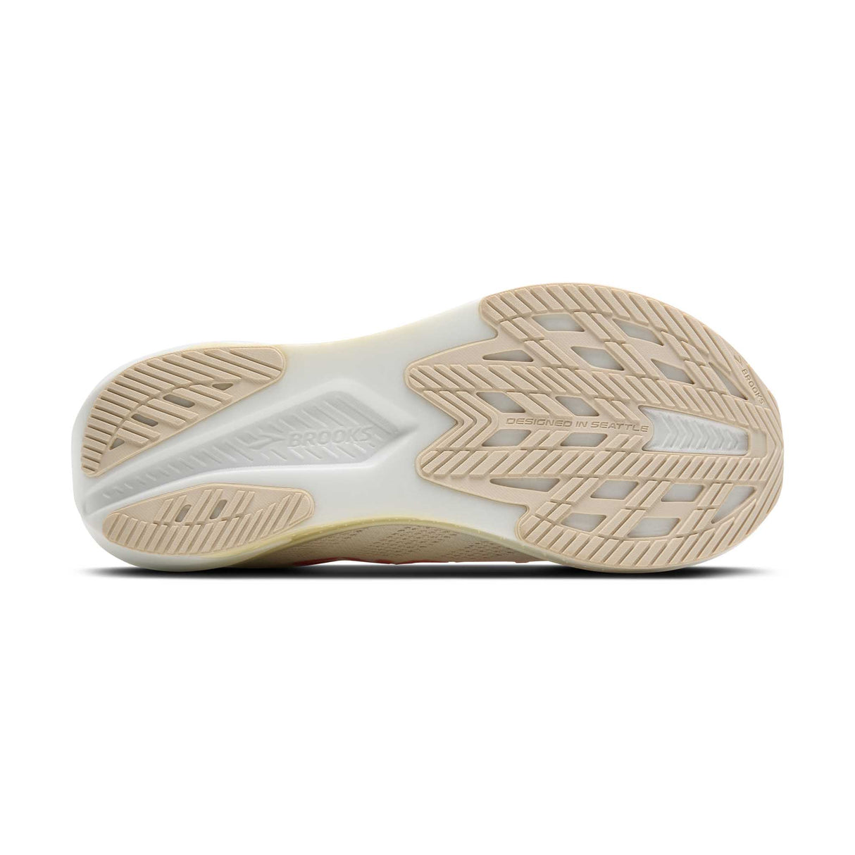 Brooks Hyperion 2 souliers de course à pied femme semelle - White / Peach / Coral