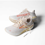 Brooks Hyperion 2 souliers de course à pied femme paire - White / Peach / Coral