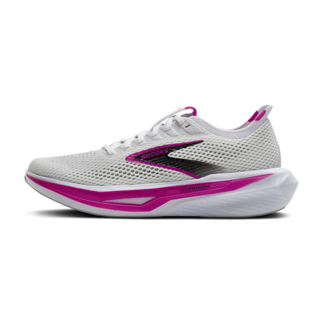 Brooks Hyperion 3 chaussures de course à pied femme - White / Luminary / Cyber Pink