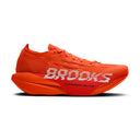 Brooks Hyperion Elite 6 soulier de course à pied unisexe, coloris Tigerlily / Red / White — profil extérieur