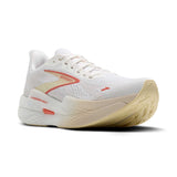 Brooks Hyperion Max 2 souliers de course à pied femme pointe - White / Peach / Coral