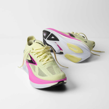 Brooks Hyperion Max 3 chaussures de course à pied femme - Luminary / Cyber Pink / Black