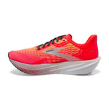 Brooks Hyperion Max chaussures de course femme -lateral Fiery Coral / Orange Pop / Blue