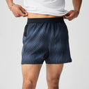 Brooks Journey 5-inch short de course à pied pour homme - Sonic Slate / Black