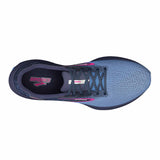 Brooks Launch 10 chaussures de course à pied pour femme - Peacoat / Marina Blue / Pink Glo