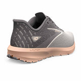 Brooks Launch 10 chaussures de course à pied pour femme - Grey / Crystal Grey / Pale Peach
