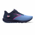 Brooks Launch 10 chaussures de course à pied pour femme - Peacoat / Marina Blue / Pink Glo