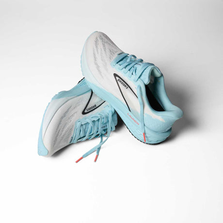 Brooks Launch 11 chaussures de course femme art - White / Atomizer / Pink Clay