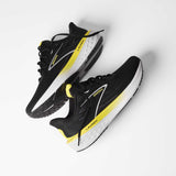 Brooks Launch 12 chaussures de course à pied homme - Black / Cyber Yellow / Oyster