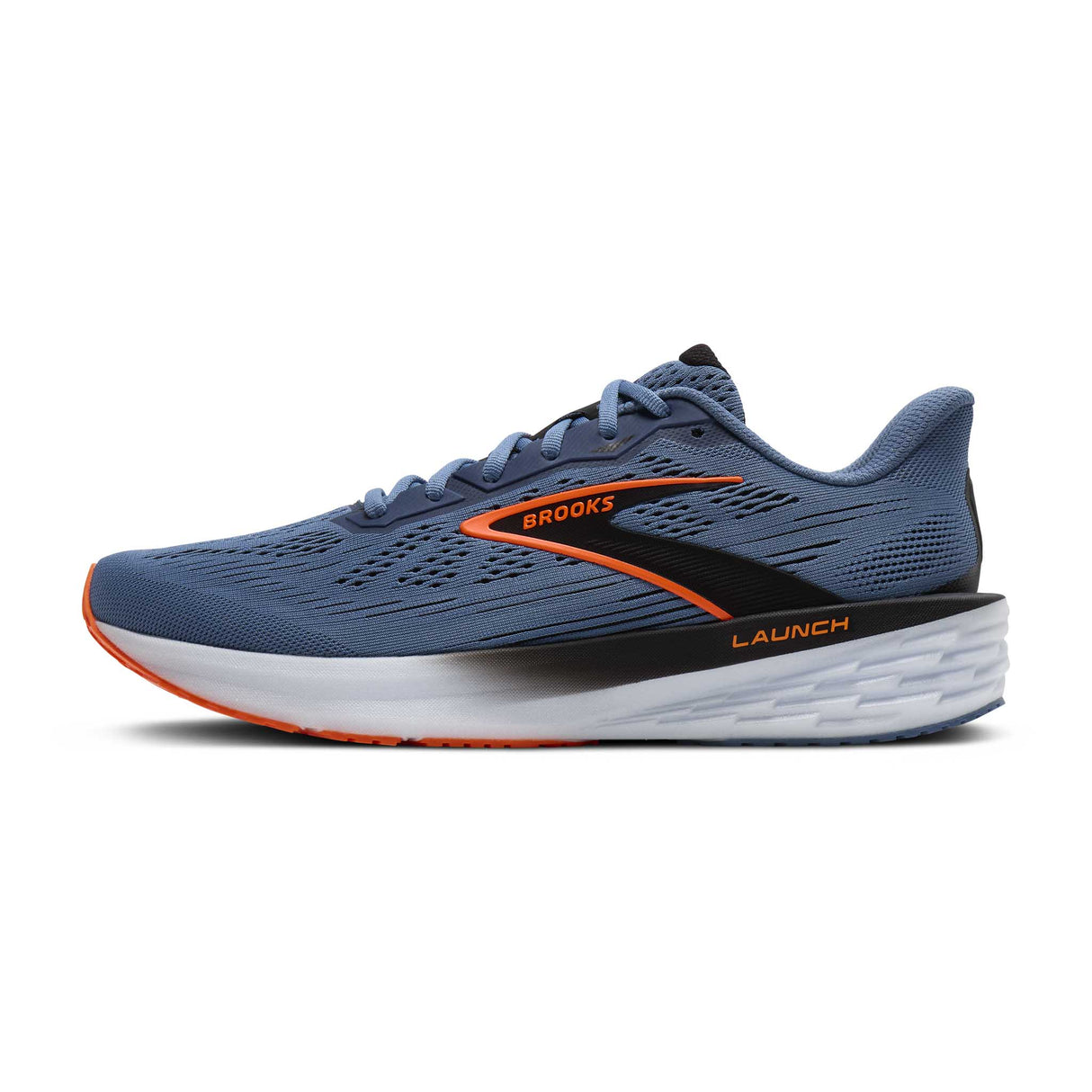Brooks Launch 12 chaussures de course à pied homme - Moonlight / Black / Orange