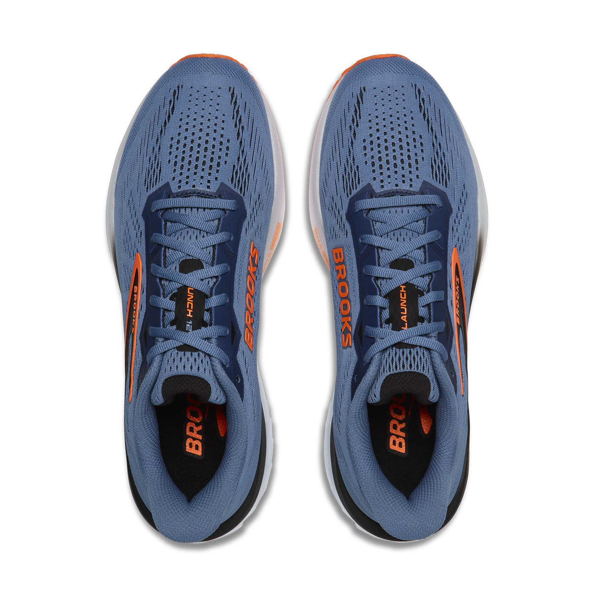 Brooks Launch 12 chaussures de course à pied homme - Moonlight / Black / Orange