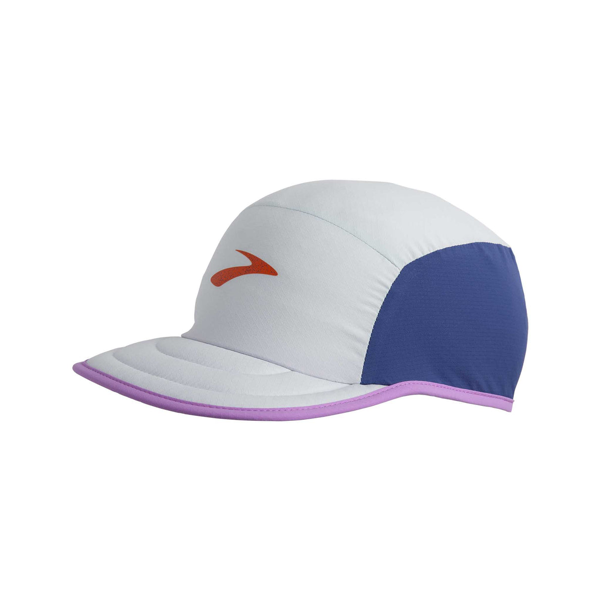 Brooks Lightweight Packable Hat casquette de course à pied-Lite Slate/ Aegean / Bright Purple