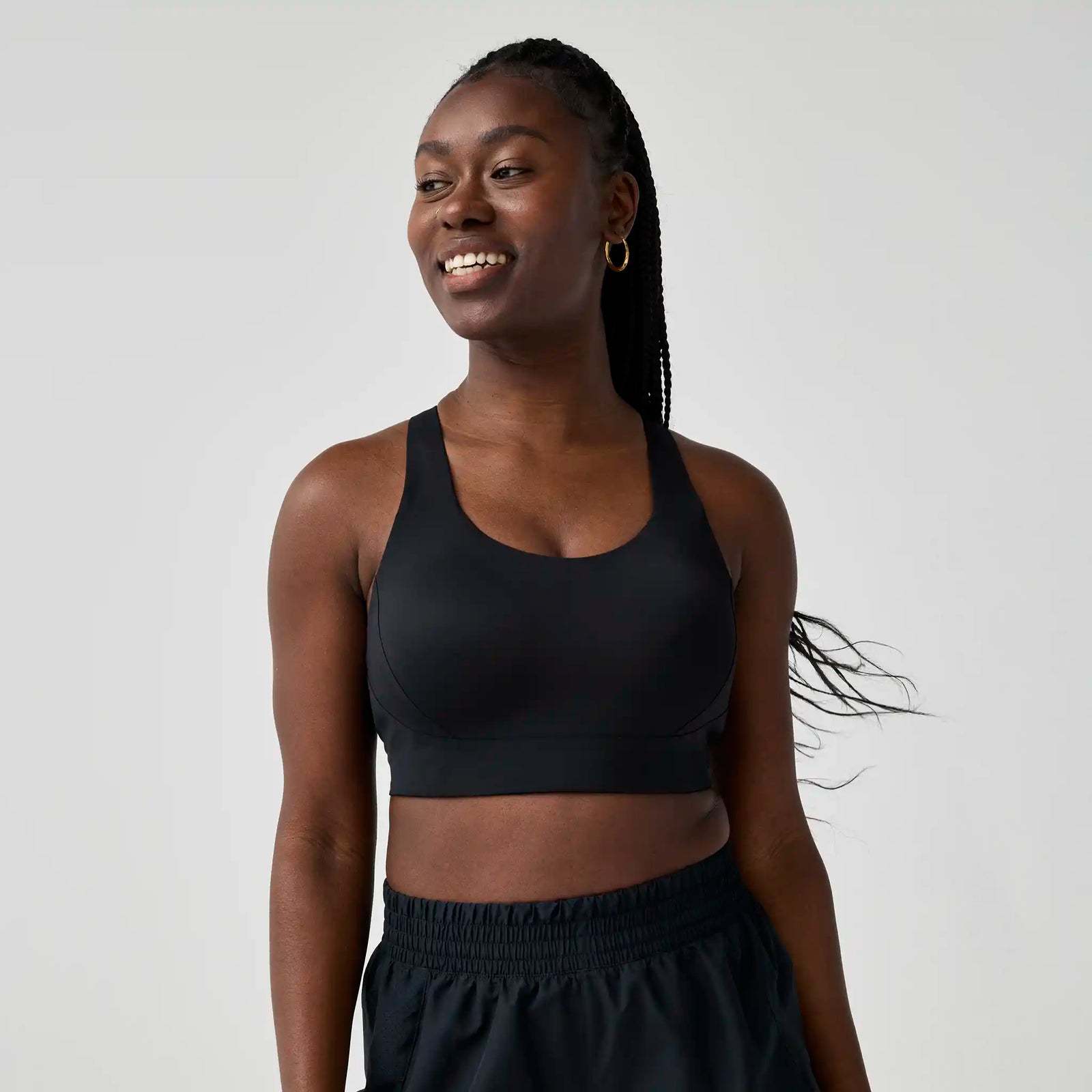 Brooks Limitless soutien-gorge de course à pied à maintien élevé - Noir