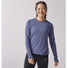 Brooks Luxe chandail de course à manches longues femme - Heather Nightshadow