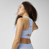 Brooks Luxe Pocket Bra soutien-gorge de course à pied - Heather Halogen Blue
