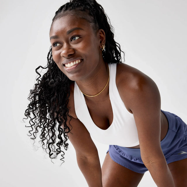 Brooks Luxe Pocket Bra soutien-gorge - Blanc