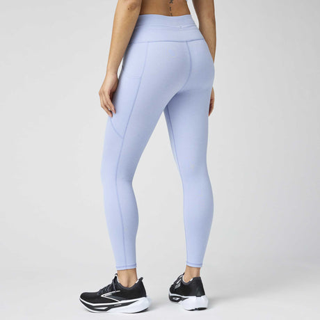 Brooks Luxe leggings de course à pied pour femme - Halogen Blue