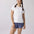 Brooks Luxe T-shirt de course à pied à manches courtes pour femme - Blanc