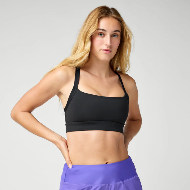 Brooks Luxe Strappy Padded Bra soutien-gorge - Black