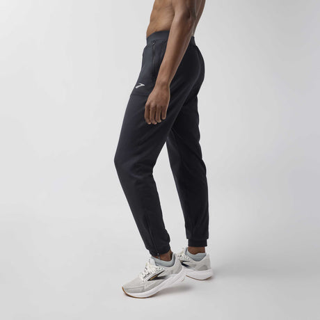 Brooks Momentum Thermal pantalon de course à pied pour homme latéral - Noir