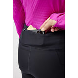 Brooks Momentum Thermal collant de course à pied 2.0 femme dos - Noir / Speed Logo