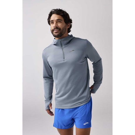 Brooks Notch Thermal Hoodie 3.0 chandail de course à pied homme - Storm