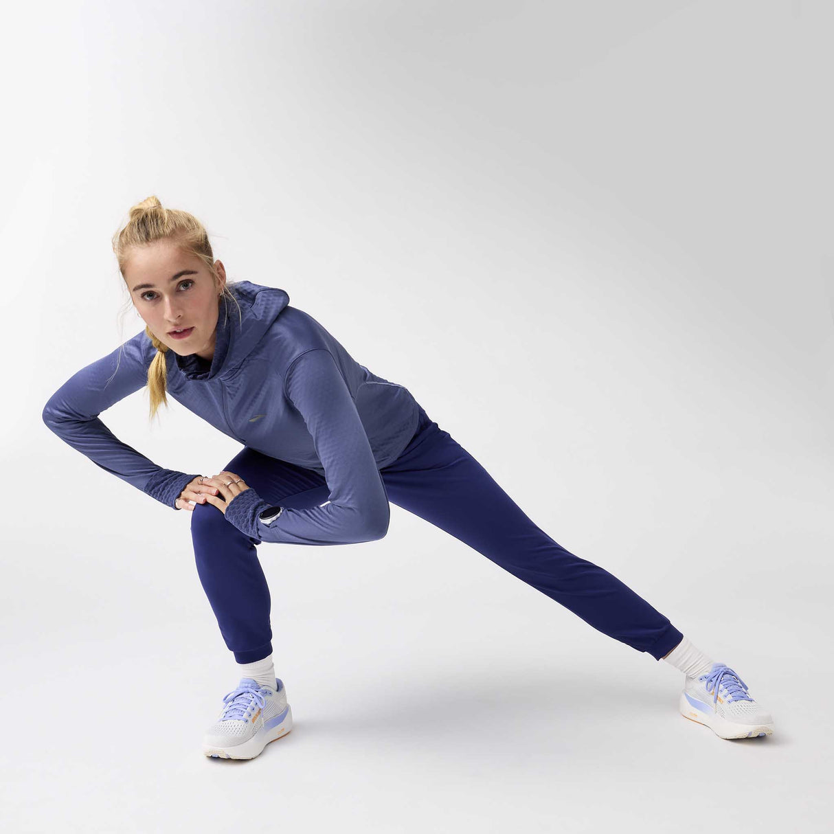 Brooks Notch Thermal Hoodie 3.0 chandail de course à pied femme live - Nightshadow