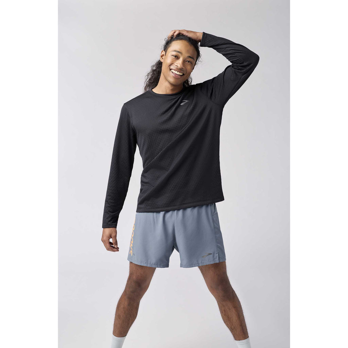 Brooks Notch Thermal 3.0 chandail de course à manches longues homme - Noir