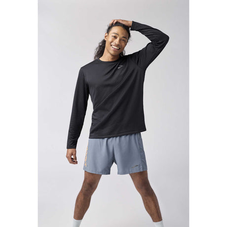 Brooks Notch Thermal 3.0 chandail de course à manches longues homme - Noir