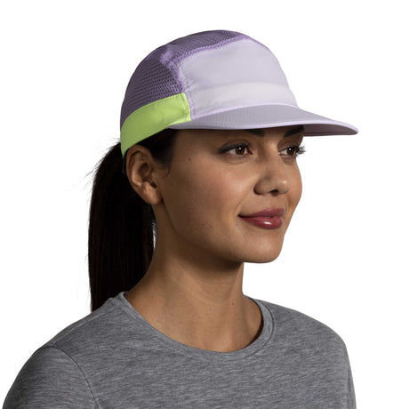 Casquette de course à pied Brooks Propel Mesh unisexe Lt Purple Purple face