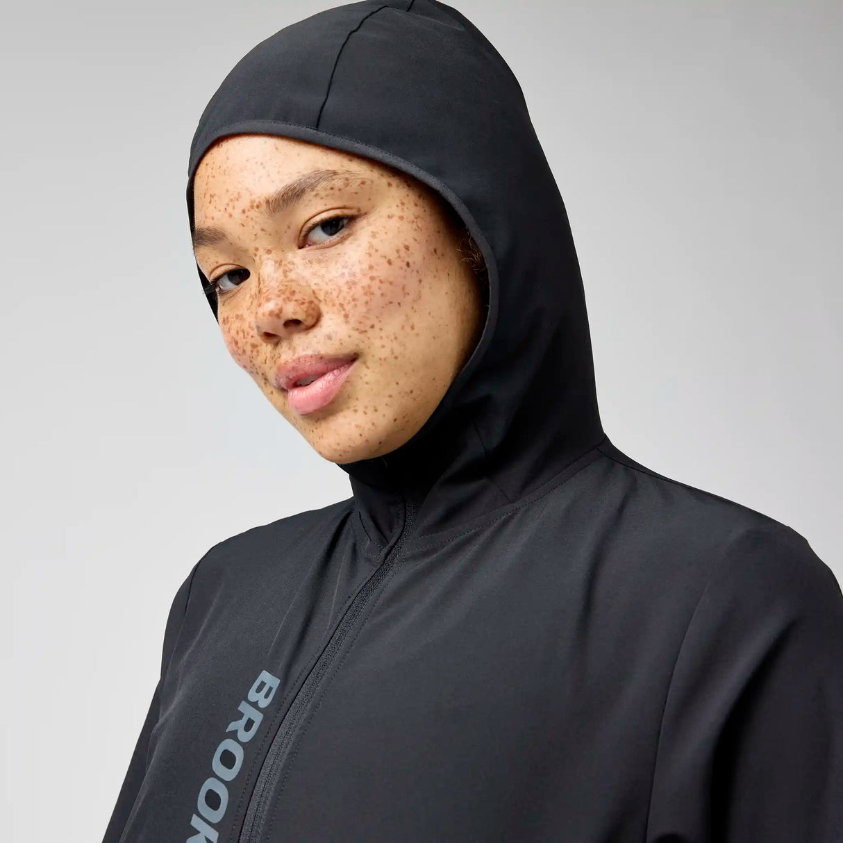 Brooks Canopy Jacket coupe-vent de course à pied pour femme - Noir