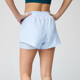 Brooks Dash short de course à pied 3 po 2-en-1 pour femme - Halogen Blue