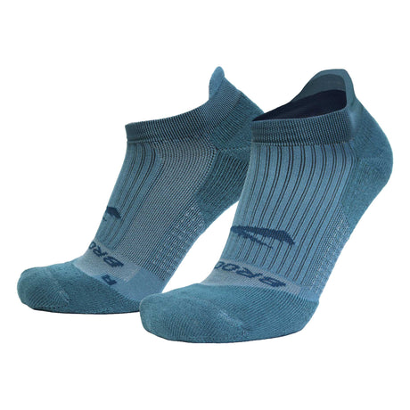 Brooks Ghost No Show chaussettes de course unisexe - Storm Blue