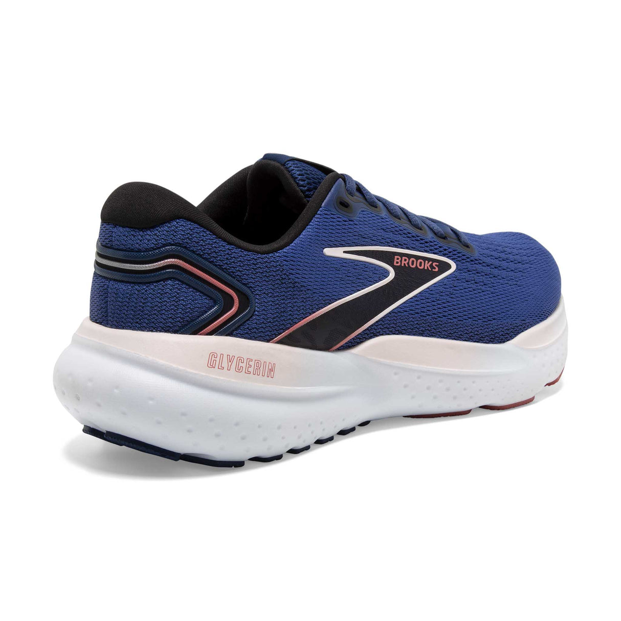 Brooks Glycerin 21 souliers de course femme talon- Blue / Icy Pink / Rose