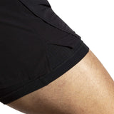 Brooks High Point short de course à pied 5 po 2-en-1 2.0 homme détails - noir