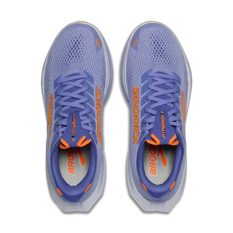 Brooks Running Hyperion 3 pour femme empeigne - Blue Heron / Orange / White