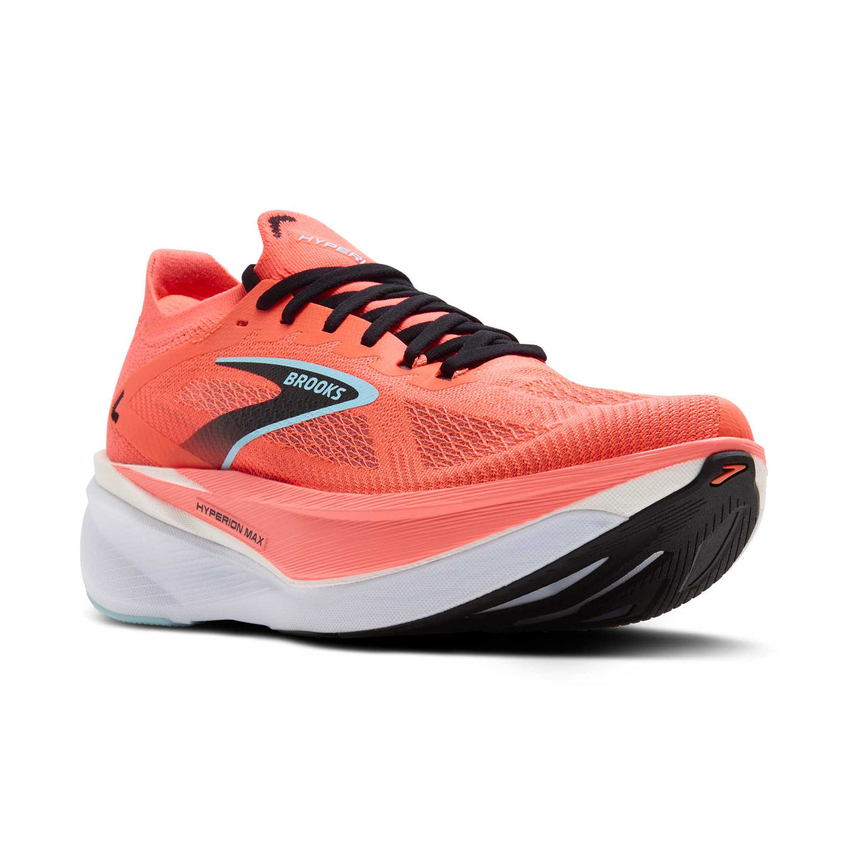 Brooks Hyperion Max 3 chaussures de course à pied homme pointe -Fiery Coral / Black / Atomizer
