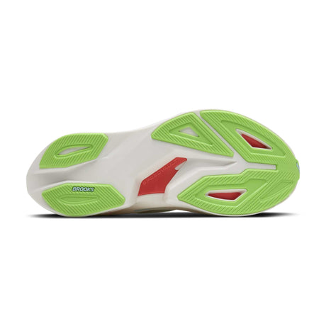 Brooks Hyperion Max 3 chaussures de course à pied femme semelle - Coconut / Green Gecko / Pink Clay