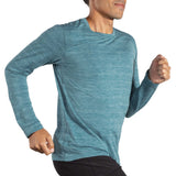 Brooks Luxe chandail de course à manches longues homme - Heather Storm Blue