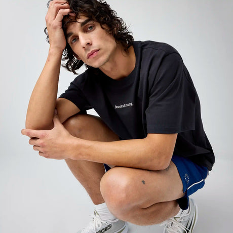 Brooks Movement t-shirt épais pour homme - Noir